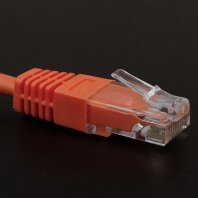 kenable Orange Network Ethernet RJ45 Cat-5E UTP PATCH LAN COPPER Cable ...