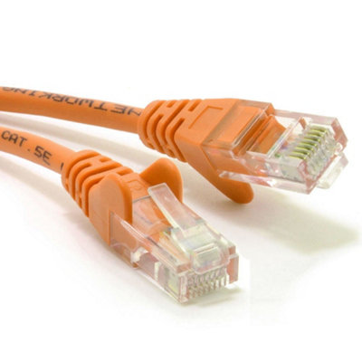 kenable Orange Network Ethernet RJ45 Cat5E-CCA UTP PATCH 26AWG Cable ...