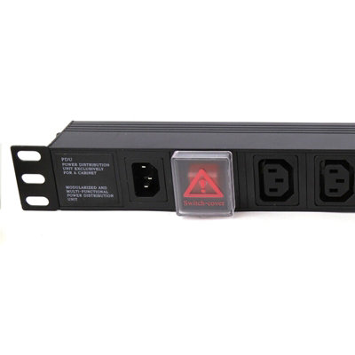 kenable PDU C14 IEC Inlet to C13 Sockets 8 Way Power Distribution Unit ...