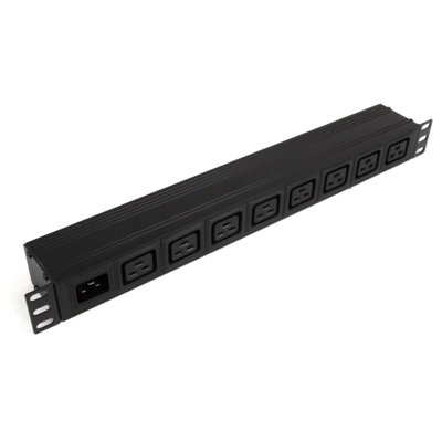 kenable PDU C20 IEC Inlet to C19 Sockets 8 Way Power Distribution Unit ...