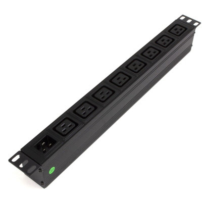 kenable PDU C20 IEC Inlet to C19 Sockets 8 Way Power Distribution Unit ...