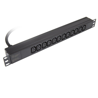 kenable PDU IEC C13 Sockets 12 Way to 32A Commando Power Distribution ...