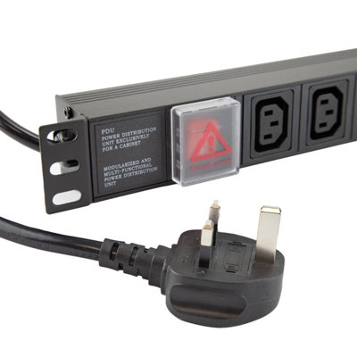 KENABLE PDU IEC C13 SOCKETS 8 WAY WITH UK PLUG POWER DISTRIBUTION UNIT ...