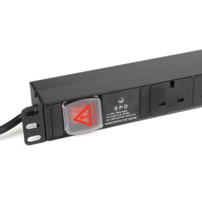 kenable PDU UK Sockets 6 Way to 16A Commando Power Distribution Unit ...
