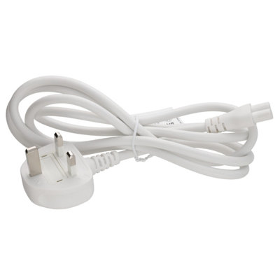 kenable Power Cord UK Plug to C5 Clover Leaf CloverLeaf Lead 1.8m Cable ...