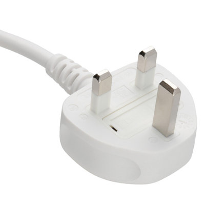 kenable Power Cord UK Plug to C5 Clover Leaf CloverLeaf Lead 1.8m Cable ...