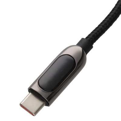 kenable Power Display USB-C to USB-C Plug 100W (upto 20V 5A) Charger ...