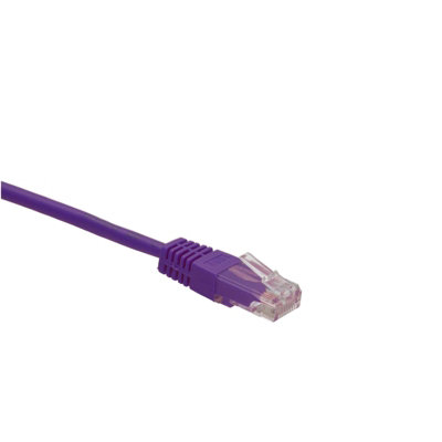kenable Purple Network Ethernet RJ45 Cat-5E UTP PATCH LAN COPPER Cable ...
