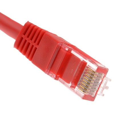 kenable Red Network Ethernet RJ45 Cat-5E UTP PATCH LAN COPPER Cable 15m