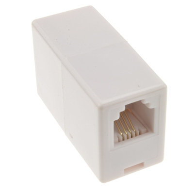 kenable RJ11 to RJ 11 6P4C Coupler for ADSL Phone Cables