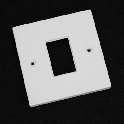 kenable RJ45 Face Plate Wall Socket Single 1 Port for RJ45 LJ6C ...