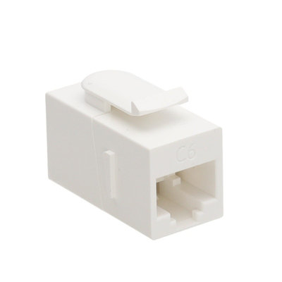 kenable RJ45 UL Panel Mount Keystone Coupler Pass Through Keystone Cat6 ...