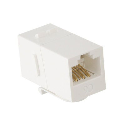 kenable RJ45 UL Panel Mount Keystone Coupler Pass Through Keystone Cat6 ...