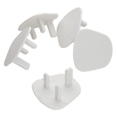 kenable Safety Plugs for UK Mains Sockets (5 Pack)