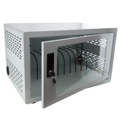 kenable Secure 10 Device Desktop Charging Cabinet for Laptops, Tablets ...