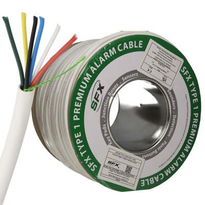 kenable SFX 6 Core Alarm Security Cable Tinned Copper Stranded LSZH ...
