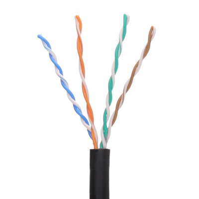 kenable SFX External CAT6 Copper Ethernet Network Cable Reel PE 24AWG ...