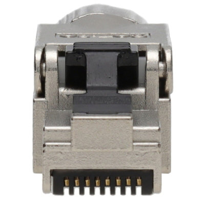 kenable Shielded CAT6A STP RJ45 Field Terminated Plugs Ends Connectors ...