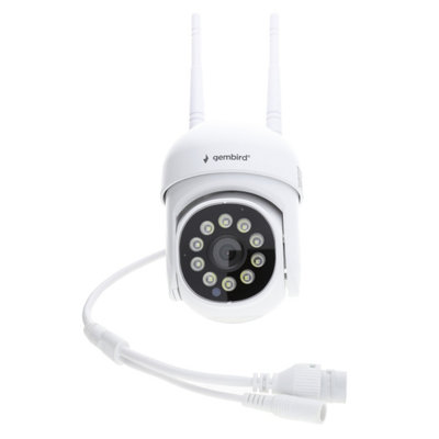 kenable Smart Rotating Outdoor Wi-Fi CCTV Camera 2K QHD Weatherproof ...