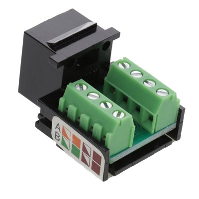 kenable TUK Cat5e Screw Termination Keystone Module for Network Faceplates