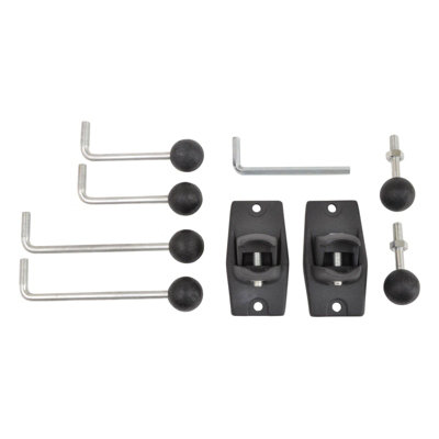 kenable Universal Hi Fi Surround Sound Speaker Brackets with 3 Swivel Arms