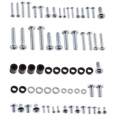 kenable Universal VESA TV Mount Screw Kit for Fixed Tilting Arm Brackets (68 Piece)