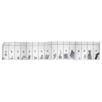 kenable Universal VESA TV Mount Screw Kit for Fixed Tilting Arm Brackets (68 Piece)