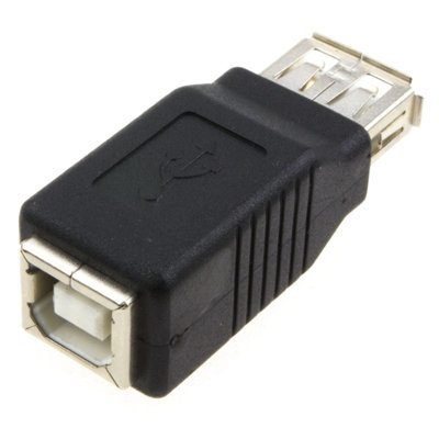 kenable USB 2.0 A Female to B Female Socket Converter Adapter Gender ...
