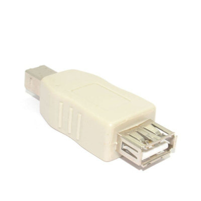 kenable USB 2.0 A Type Female Socket Adapter to B Type Printer Male Plug