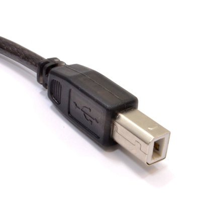 kenable USB 2.0 Active Lead A Male to B Type Printer Plug Boosted Cable 20m