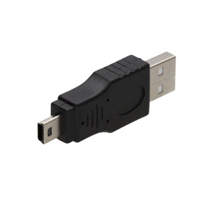kenable USB 2.0 Mini B 5 Pin Plug Adaptor to USB A Male Adapter