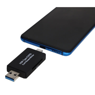 kenable USB 3.1 Type C Type A Card Reader for SD & Micro SD Memory Cards