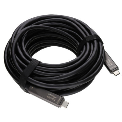 kenable USB-C USB-40 Active Optical Cable AOC 100W 40Gbps Data Transfer ...