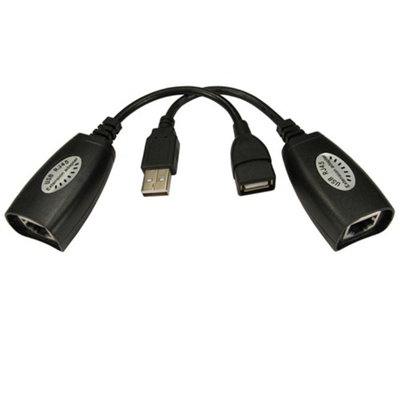 kenable USB Over RJ45 Long Distance Extender Booster Cable Ethernet ...