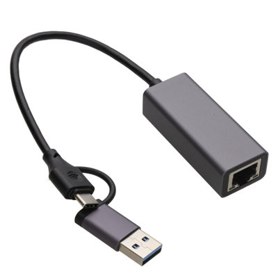 kenable USB to Ethernet 2.5GbE USB 3.2 Type C and USB A RJ45 LAN ...