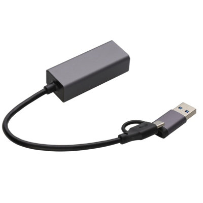 kenable USB to Ethernet 2.5GbE USB 3.2 Type C and USB A RJ45 LAN ...