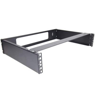 kenable Wall Mounted Patch Panel Bracket 2U for 19 inch Rack Open Frame ...