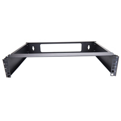 kenable Wall Mounted Patch Panel Bracket 2U for 19 inch Rack Open Frame ...