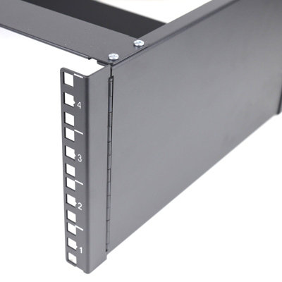 kenable Wall Mounted Patch Panel Bracket 4U for 19 inch Rack Open Frame ...