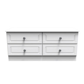 Kendal 4 Drawer Bed Box in White Ash (Ready Assembled)