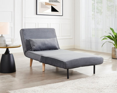 kendal-grey-velvet-single-futon-sofa-bed