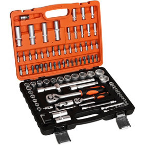 Bahco 1/2 Drive Hex Socket Set 9 Pieces - Screwfix