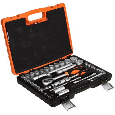 Kendo 1/4" & 1/2" Ratchet Drive Socket Set 94 Piece - 3