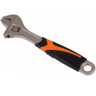 Kendo 150mm, 200mm & 250mm Extra-Wide Opening Adjustable Wrench