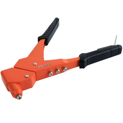 Kendo 290mm Hand Riveter with Revolving Head | DIY at B&Q