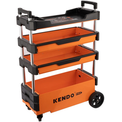 Collapsible on sale tool trolley