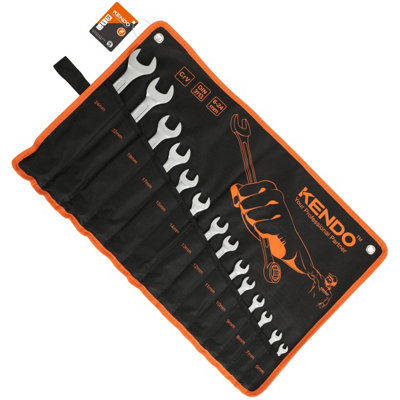 Kendo Combination Spanner Set 14 piece