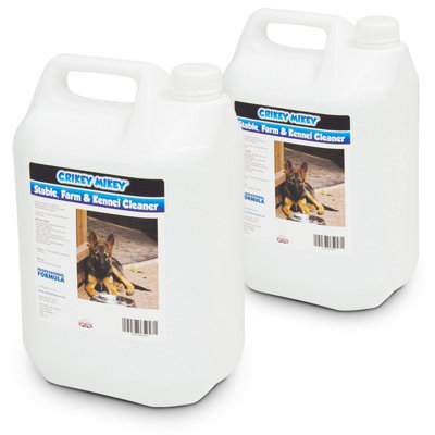 Kennel Disinfectant, Cleaner & Deodoriser Enzyme Crikey Mikey Formula 10L