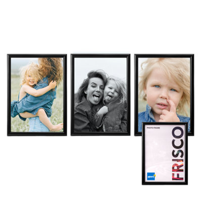 Kenro Box of 3 Frisco Series Black Photo Frame A4 / 21.0x29.7cm ...