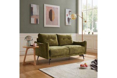 Olive deals velvet sectional